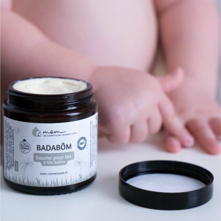Baume pour les bobos naturel bio pour bébé de Môm Cosmétiques