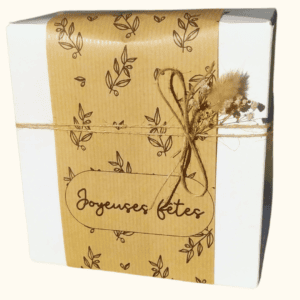 Boîte cadeau personnalisée cosmétiques bio – môm
